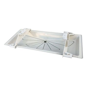 DRÄNERINGSTRÅG TILL LUFTVÄRMEPUMP Ø16MM 850X400MM