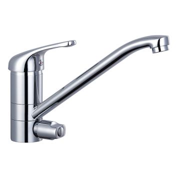 KÖKSBLANDARE NORTIQ DALTON MED DISKMASKINSAVSTÄNGNING KROM