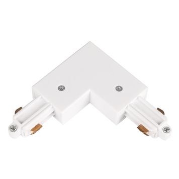 L-ANSLUTNING HIDEALITE LITETRAC INNER 1-FAS VIT