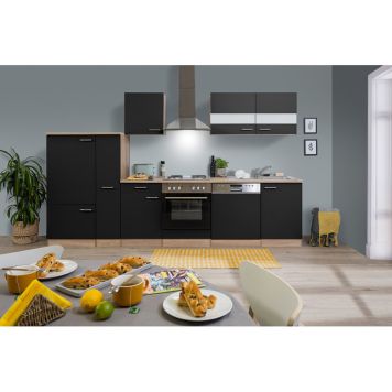 KÖK RESPEKTA MERLE 0140KB310ESS SVART 310CM