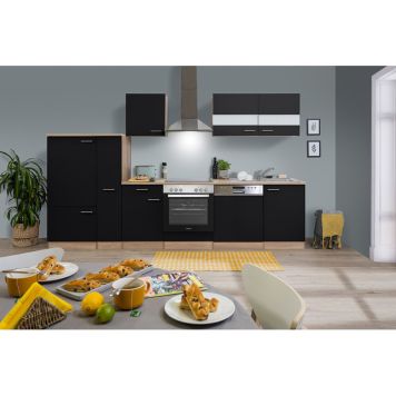 KÖK RESPEKTA MERLE 0140KB310ESSC SVART 310CM