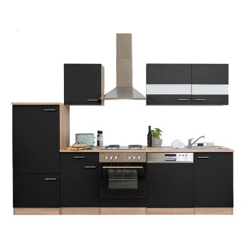 KÖK RESPEKTA MERLE 0140KB280ESS SVART 280CM