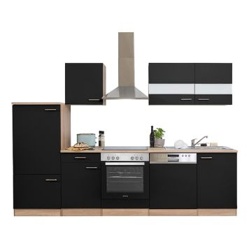 KÖK RESPEKTA MERLE 0140KB280ESSC SVART 280CM