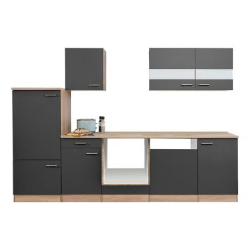 KÖK RESPEKTA MERLE 0140LBKB280ESG GRÅ 280CM