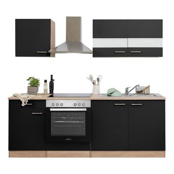 KÖK RESPEKTA MERLE 0140KB210ESSC SVART 210CM