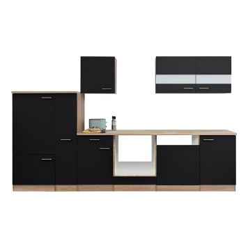 KÖK RESPEKTA MERLE 0140LBKB310ESS SVART 310CM