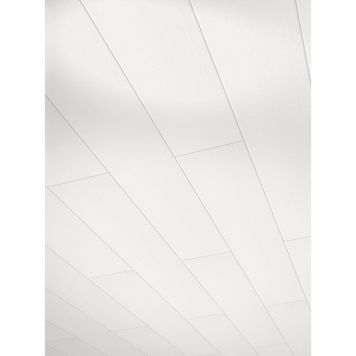 TAK- OCH VÄGGPANEL PARADOR NOVARA WHITE LINES VIT 1250X200X10MM                               