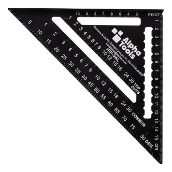 SNABBVINKEL ALPHA TOOLS 180MM