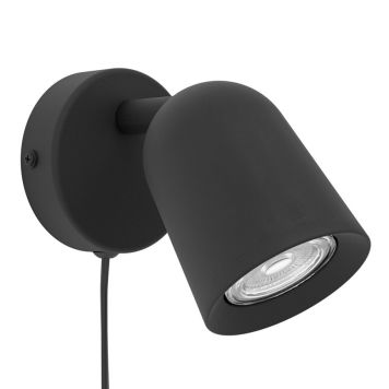 VÄGGLAMPA EGLO CAMALDO SVART