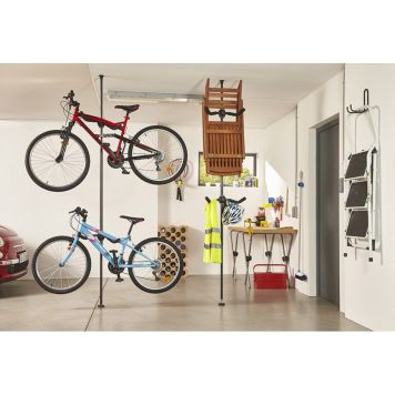 CYKELSTÄLL MOTTEZ GOLV & TAK TELESKOPSTÅNG