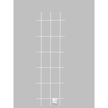 SPALJÉ 150X45CM VIT