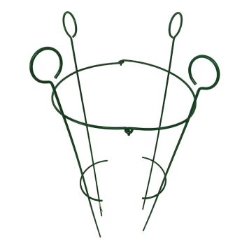 VÄXTSTÖD KRUKOR RUND Ø20/40X90CM GRÖN