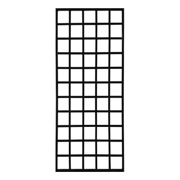 VÄGGSPALJÉ 184X86CM SVART 