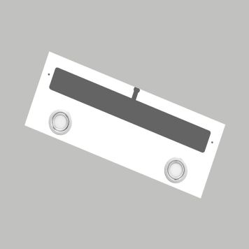 LJUSRAMP 4AQUA LED-SPOTLIGHTS LED-SPOTLIGHTS VIT BLANK 40CM