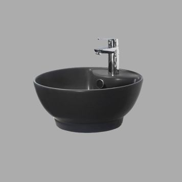 TVÄTTSTÄLL 4AQUA DIAMANTE MED BLANDARFÄSTE 42CM SVART