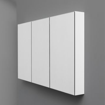 SPEGELSKÅP 4AQUA VIT MATT 100CM