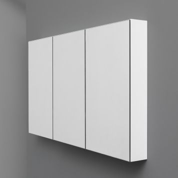 SPEGELSKÅP 4AQUA VIT BLANK 120CM