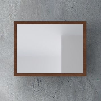 SPEGEL 4AQUA LUNA MÖRKBRUN EK FANÉR 100CM