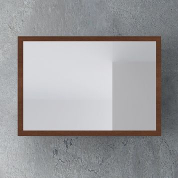 SPEGEL 4AQUA LUNA MÖRKBRUN EK FANÉR 120CM