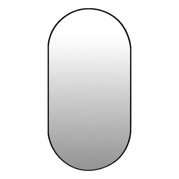 SPEGEL OVAL 60X120CM SVART