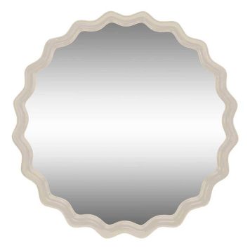 SPEGEL WAVY Ø50CM SAND