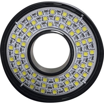 DAMMBELYSNING PONDTEAM LED-RING 54 DIODER VIT