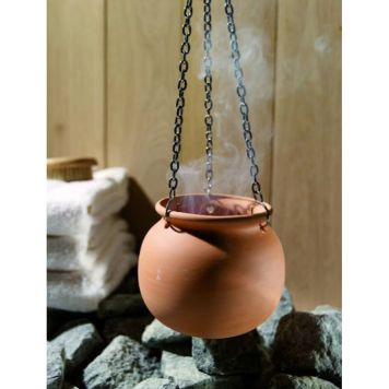 AROMASKÅL SAUNIA KERAMIK 14CM