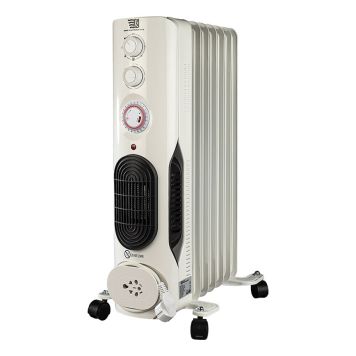 OLJELAMELLRADIATOR GNOSJÖ 1900W TIMER & FLÄKT