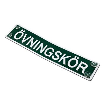 ÖVNINGSKÖRNINGSSKYLT GVP SAFETY SUGPROPP