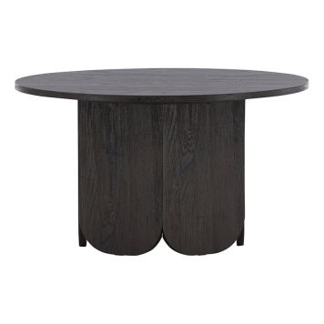 SOFFBORD VENTURE HOME TEKLA Ø80CM SVART 