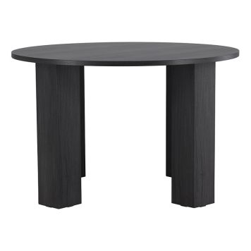 MATBORD VENTURE HOME JUNO Ø120CM SVART 