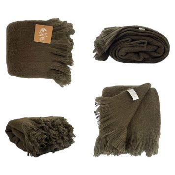 FILT 130X170CM CHOKLAD