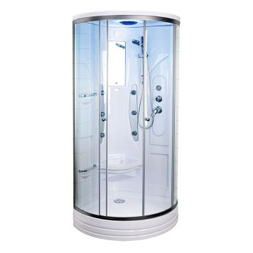 DUSCHKABIN DUSCHY IDRE 92X92X217CM VIT