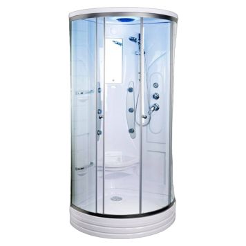 DUSCHKABIN DUSCHY IDRE 92X92X217CM VIT