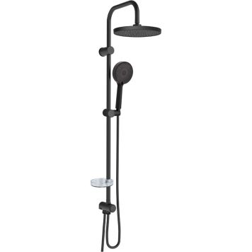 TAKDUSCHSET DUSCHY EUROFLUX SVART