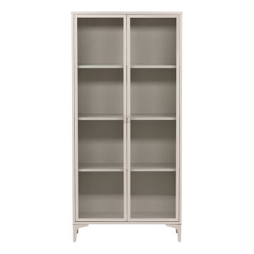 VITRINSKÅP VENTURE HOME PIRING 40X90X190CM BEIGE 