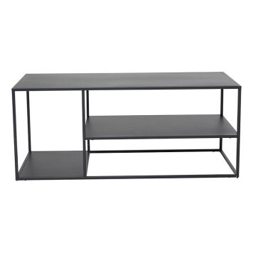 SOFFBORD VENTURE HOME STAAL 50X120CM SVART 