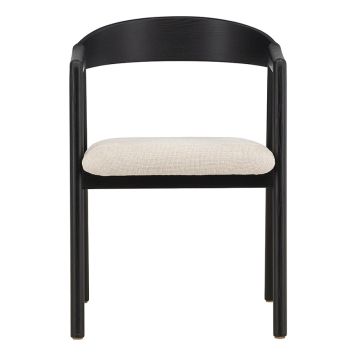 MATSTOL VIND LÅNGÖN SVART 