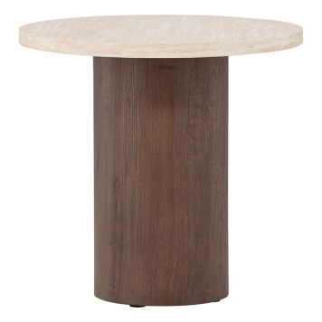 SOFFBORD VENTURE HOME MEGG Ø50CM BEIGE 