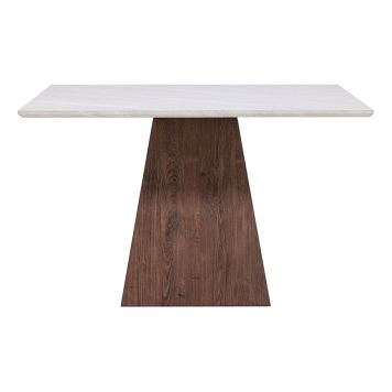 MATBORD VENTURE HOME CAEL 120X120CM LJUSGRÅ 