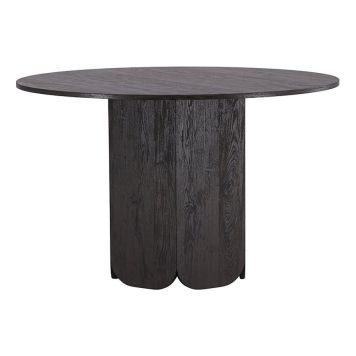 MATBORD VENTURE HOME TEKLA Ø120CM SVART 