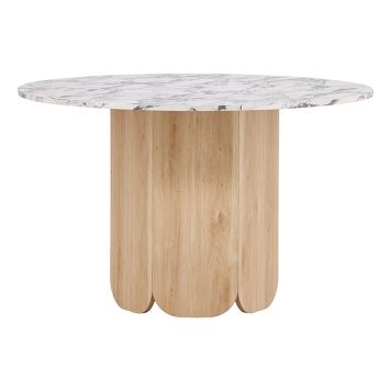 MATBORD VENTURE HOME TEKLA Ø120CM LJUSGRÅ 