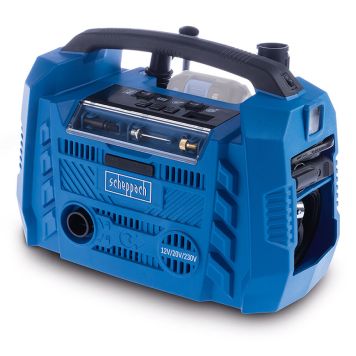 HYBRIDKOMPRESSOR SCHEPPACH AIRFORCE 6 20V UTAN BATTERI 