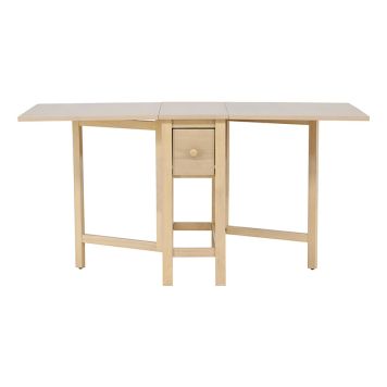 MATBORD VENTURE HOME EDWARD 80X150CM VITTVÄTTAD