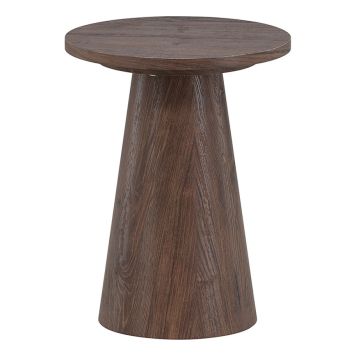 SIDOBORD VENTURE HOME LANZO Ø35CM MOCCA