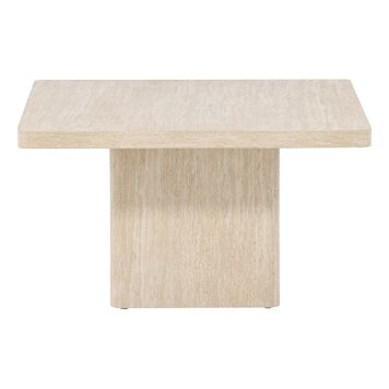 SOFFBORD VENTURE HOME QVART 80X80CM BEIGE 