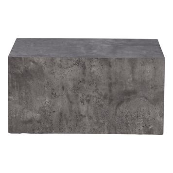 SOFFBORD VENTURE HOME YORK LOW 60X80CM MÖRKGRÅ 