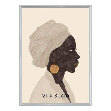 RAM GRAFIT 21X30CM SILVER