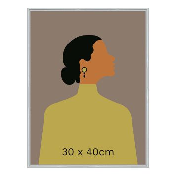 RAM GRAFIT 30X40CM SILVER