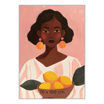 RAM GRAFIT 70X100CM SILVER 